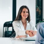 HR speaking with employee